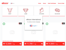 Tablet Screenshot of ebozor.com